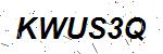 CAPTCHA verification image containing distorted text characters