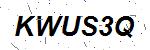 CAPTCHA verification image containing distorted text characters