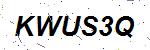 CAPTCHA verification image containing distorted text characters