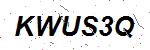 CAPTCHA verification image containing distorted text characters