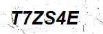 CAPTCHA verification image containing distorted text characters