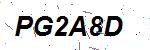 CAPTCHA verification image containing distorted text characters
