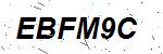 CAPTCHA verification image containing distorted text characters