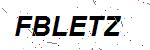 CAPTCHA verification image containing distorted text characters