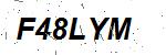 CAPTCHA verification image containing distorted text characters