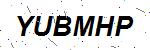 CAPTCHA verification image containing distorted text characters