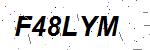 CAPTCHA verification image containing distorted text characters