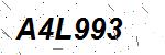 CAPTCHA verification image containing distorted text characters