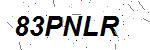 CAPTCHA verification image containing distorted text characters