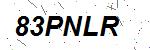CAPTCHA verification image containing distorted text characters