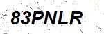 CAPTCHA verification image containing distorted text characters