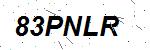 CAPTCHA verification image containing distorted text characters