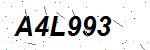 CAPTCHA verification image containing distorted text characters