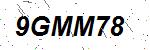 CAPTCHA verification image containing distorted text characters