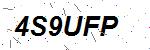 CAPTCHA verification image containing distorted text characters