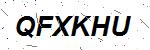 CAPTCHA verification image containing distorted text characters