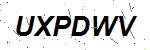 CAPTCHA verification image containing distorted text characters