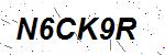 CAPTCHA verification image containing distorted text characters