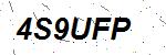 CAPTCHA verification image containing distorted text characters