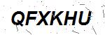 CAPTCHA verification image containing distorted text characters