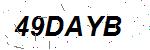 CAPTCHA verification image containing distorted text characters
