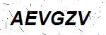 CAPTCHA verification image containing distorted text characters