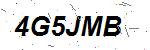 CAPTCHA verification image containing distorted text characters