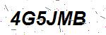 CAPTCHA verification image containing distorted text characters