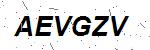 CAPTCHA verification image containing distorted text characters