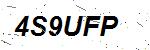 CAPTCHA verification image containing distorted text characters