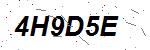 CAPTCHA verification image containing distorted text characters