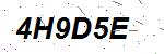 CAPTCHA verification image containing distorted text characters
