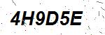 CAPTCHA verification image containing distorted text characters