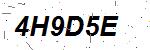 CAPTCHA verification image containing distorted text characters