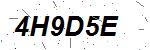 CAPTCHA verification image containing distorted text characters