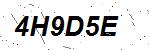 CAPTCHA verification image containing distorted text characters