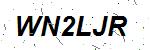 CAPTCHA verification image containing distorted text characters