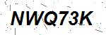CAPTCHA verification image containing distorted text characters