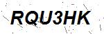 CAPTCHA verification image containing distorted text characters