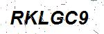 CAPTCHA verification image containing distorted text characters
