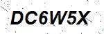 CAPTCHA verification image containing distorted text characters