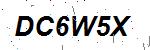 CAPTCHA verification image containing distorted text characters