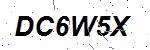CAPTCHA verification image containing distorted text characters