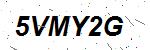 CAPTCHA verification image containing distorted text characters