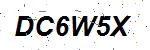 CAPTCHA verification image containing distorted text characters