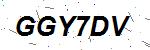 CAPTCHA verification image containing distorted text characters