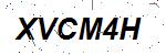 CAPTCHA verification image containing distorted text characters
