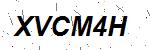 CAPTCHA verification image containing distorted text characters