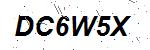 CAPTCHA verification image containing distorted text characters