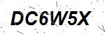 CAPTCHA verification image containing distorted text characters